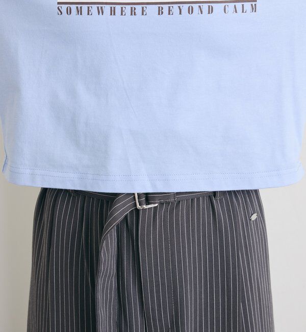  「配色ロゴチビT」|Tシャツ・カットソー|