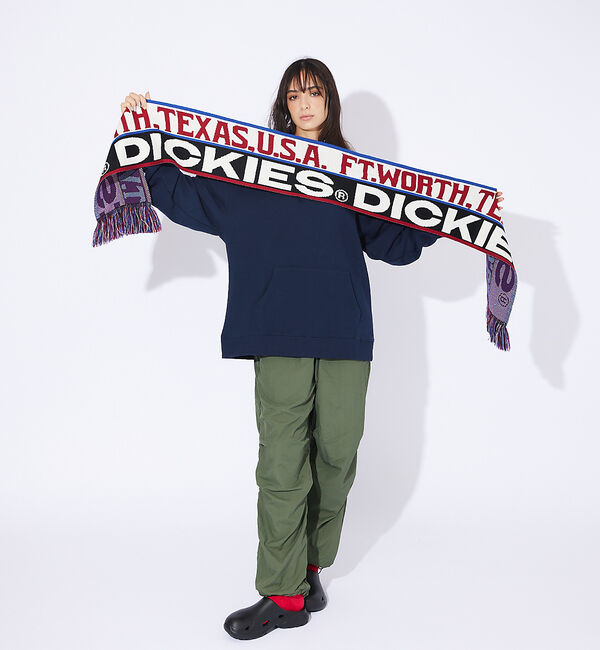ABAHOUSE「【DICKIES/ディッキーズ】 EX 3LINE&LOGO SOCCER MU」|マフラー|