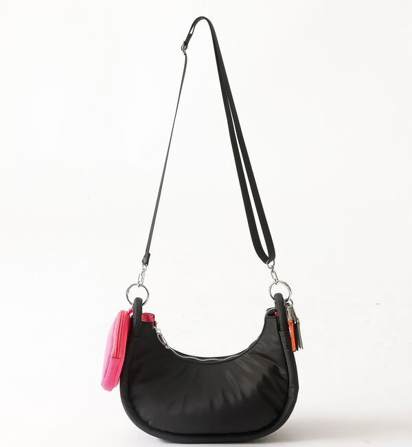 NOMINE「【cheek】round 2WAY shoulder 2WAY ハーフムーン型」|ショルダー・メッセンジャー|
