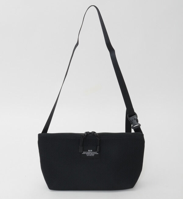 SOFFITTO「【BAGSINPROGRESS/バッグスインプログレス】Fannypack Crossbody J - Double Mesh」|ショルダー・メッセンジャー|ブラック