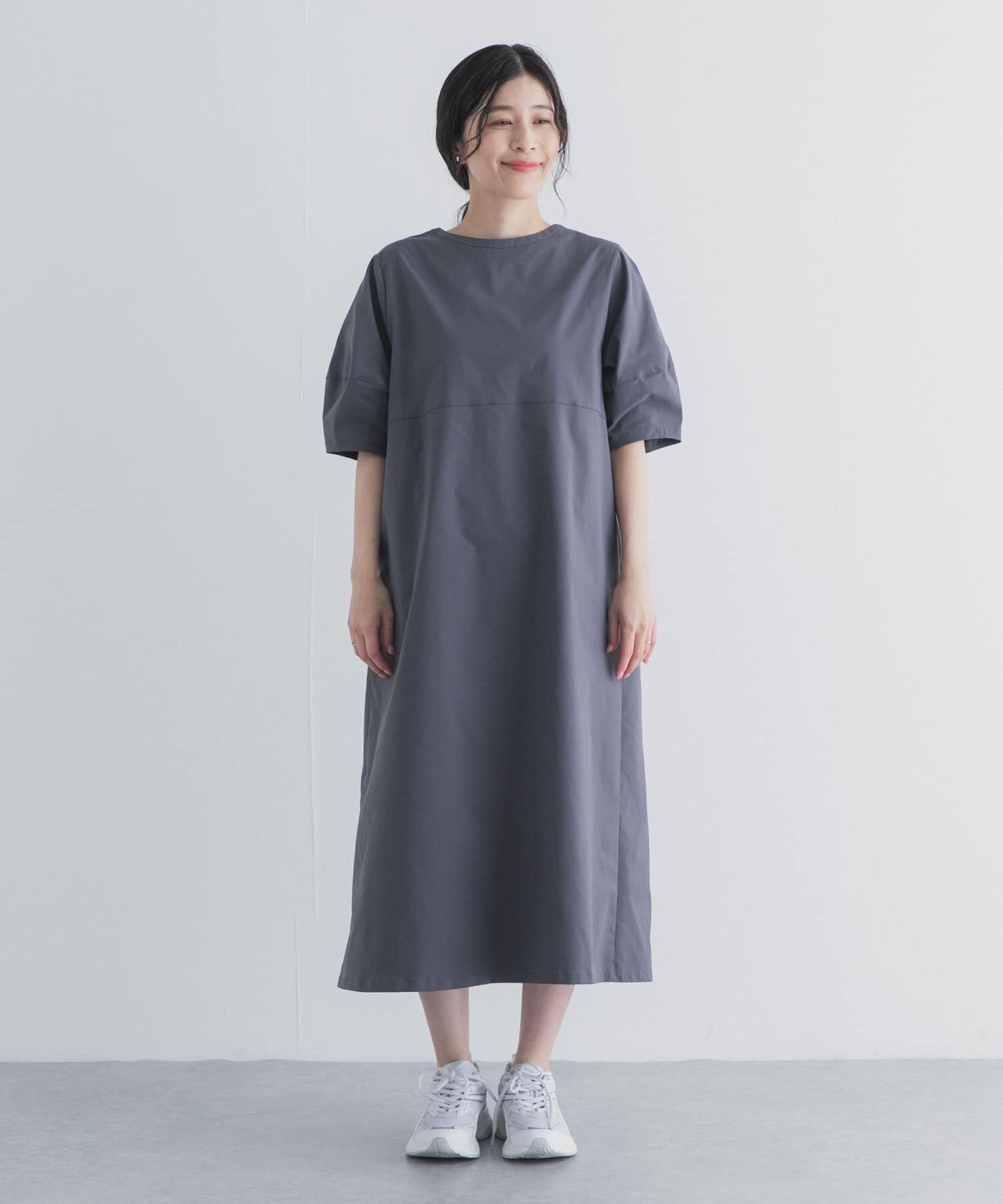 URBAN RESEARCH DOORS「2WAYランタンスリーブ ワンピース」|ワンピース|