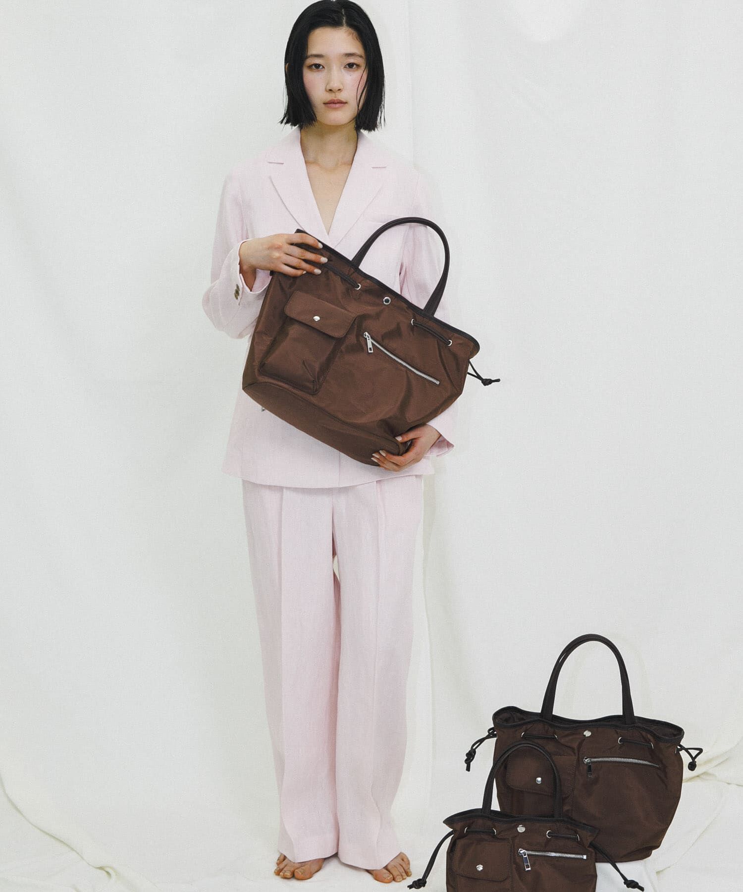 RODE SKO「『Lsize』hun RODESKO　Dual pocket tote large」|トートバッグ|