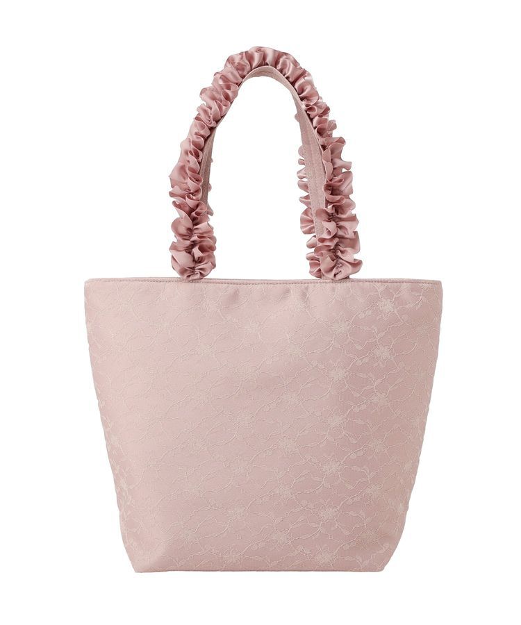 Maison de FLEUR「【A4対応】ラビットフリルハンドルトートバッグ」|トートバッグ|