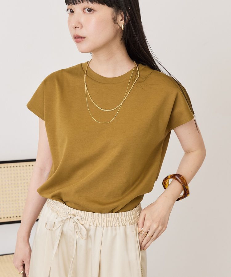 AMERICAN HOLIC「【抗菌防臭】フレンチスリーブプルオーバー」|Tシャツ・カットソー|