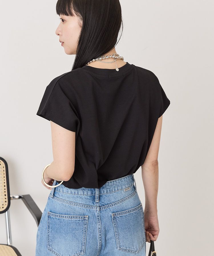 AMERICAN HOLIC「【抗菌防臭】フレンチスリーブプルオーバー」|Tシャツ・カットソー|