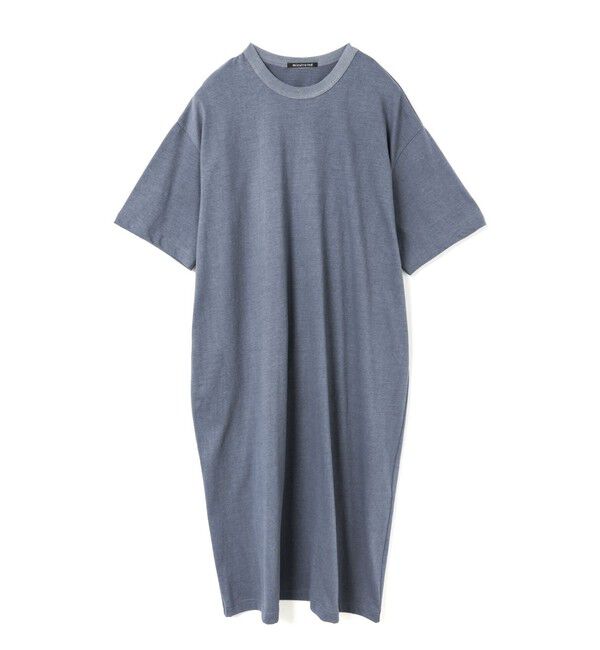mizuiro ind「mizuiro ind クルーネックロングワンピース」|ワンピース|ブルーグレー