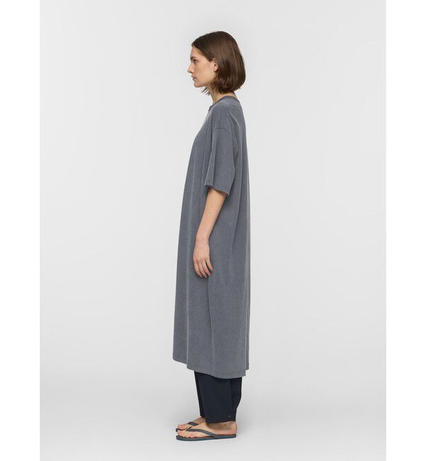 mizuiro ind「mizuiro ind クルーネックロングワンピース」|ワンピース|