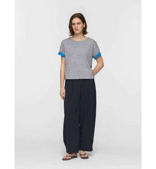 mizuiro ind「mizuiro ind バイカラーリバーシブルTシャツ」|Tシャツ・カットソー|