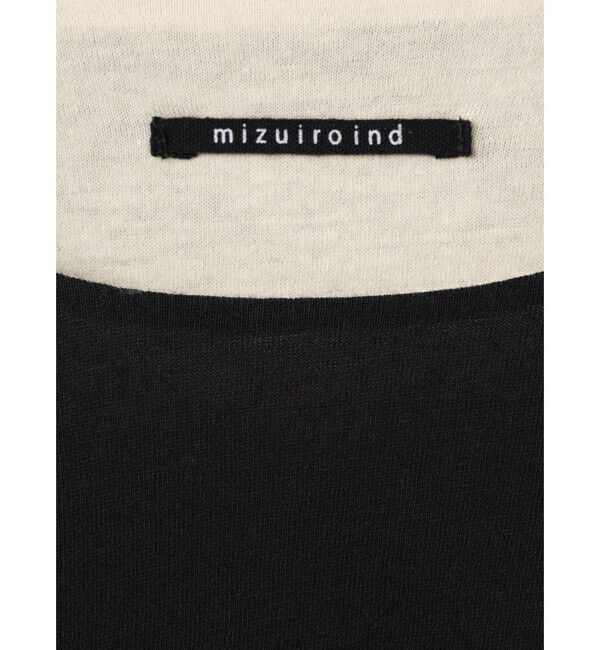 mizuiro ind「mizuiro ind バイカラーリバーシブルTシャツ」|Tシャツ・カットソー|
