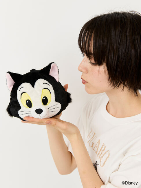 Samansa Mos2「【Disney】ピノキオ/フェイスポーチ」|その他|ブラック