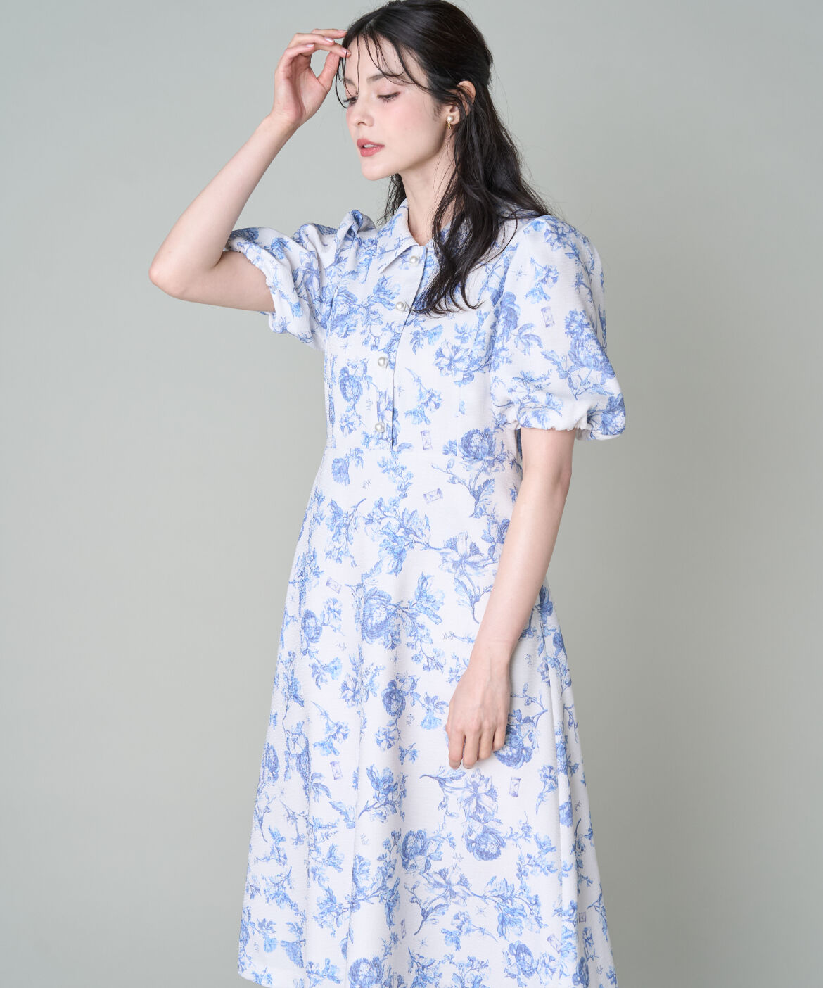 Maglie le cassetto「《M Maglie le cassetto》トワルドジュイ風ワンピース」|ワンピース|