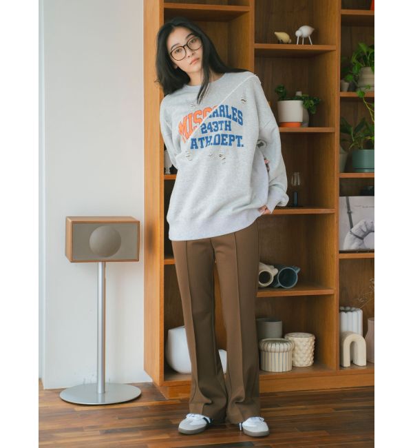Ungrid「ストレッチジャージフレアパンツ」|その他|