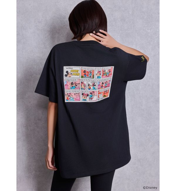 GYDA「GYDA/Disney/comic BIG Tシャツ」|Tシャツ・カットソー|ブラック