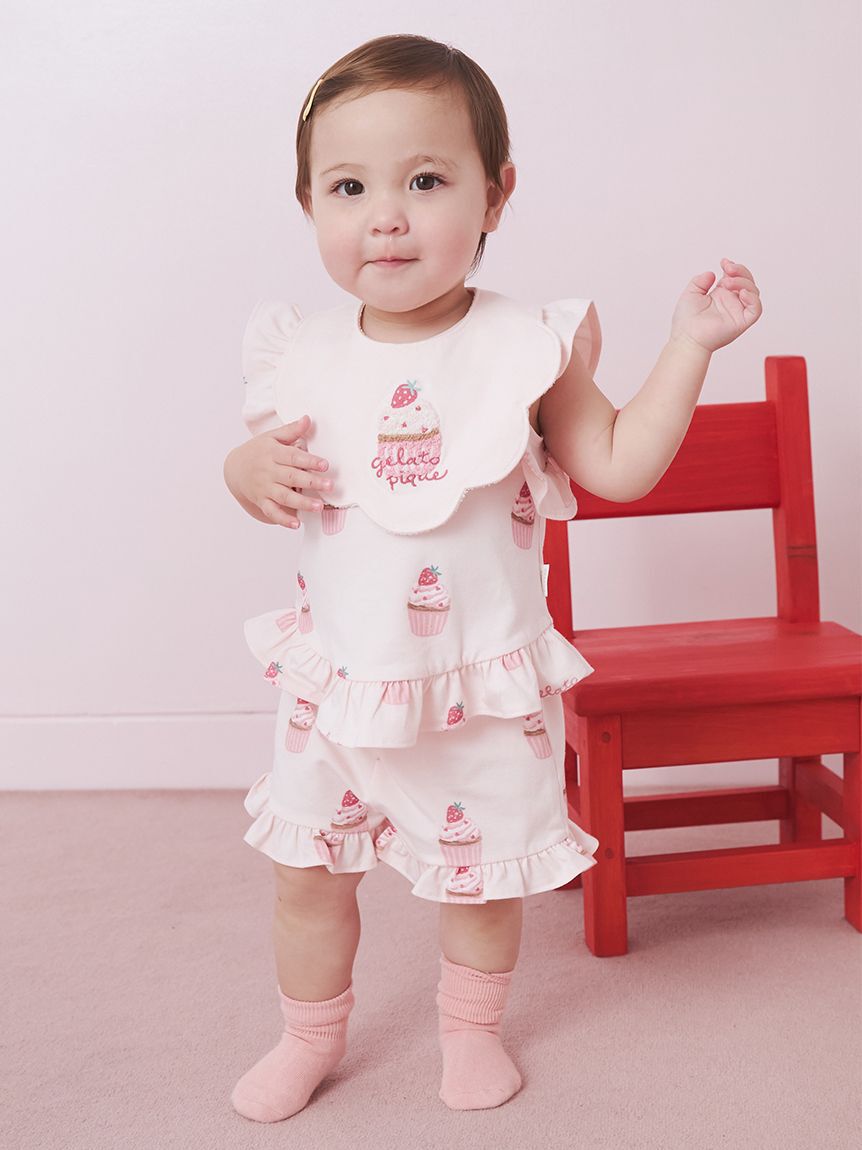 GELATO PIQUE KIDS & BABY「【BABY】カップケーキ柄ショートパンツ」|その他ベビーウェア|