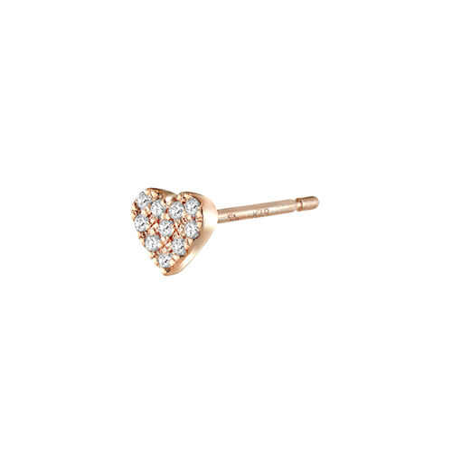 STAR JEWELRY「DIAMOND HEART」|ピアス|