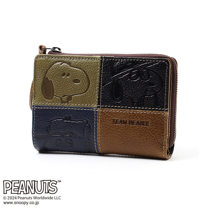 BACKYARD FAMILY「PEANUTS ピーナッツ 二つ折り財布 通販 財布 お財布 おさいふ ウォレット 折り財布」|財布|
