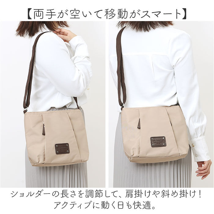 BACKYARD FAMILY「ショルダーバッグ レディース 軽量 通販 斜め掛けバッグ 肩掛け バッグ かばん カバン シンプル」|ショルダー・メッセンジャー|