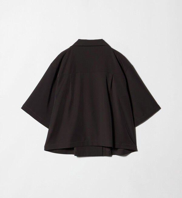 UNITED ARROWS「ツイル ハーフスリーブ シャツ ジャケット ‐ストレッチ 防シワ 接触冷感‐」|シャツ・ブラウス|