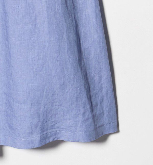 UNITED ARROWS「リネン タック ロングスカート ‐ウォッシャブル‐」|スカート|