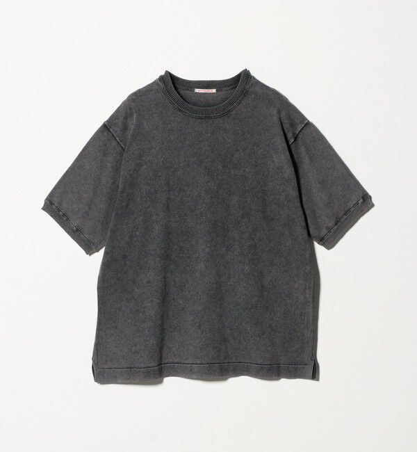 UNITED ARROWS green label relaxing「＜RYE TENDER>SUNRAY TEE サンレイティー ニットT 半袖ニット」|ニット・セーター|BLACK