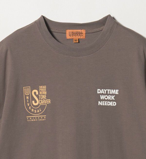 UNITED ARROWS green label relaxing「【別注】＜UNIVERSAL OVERALL＞グラフィック プリント Tシャツ / キッズ 140cm-160cm」|Tシャツ・カットソー|