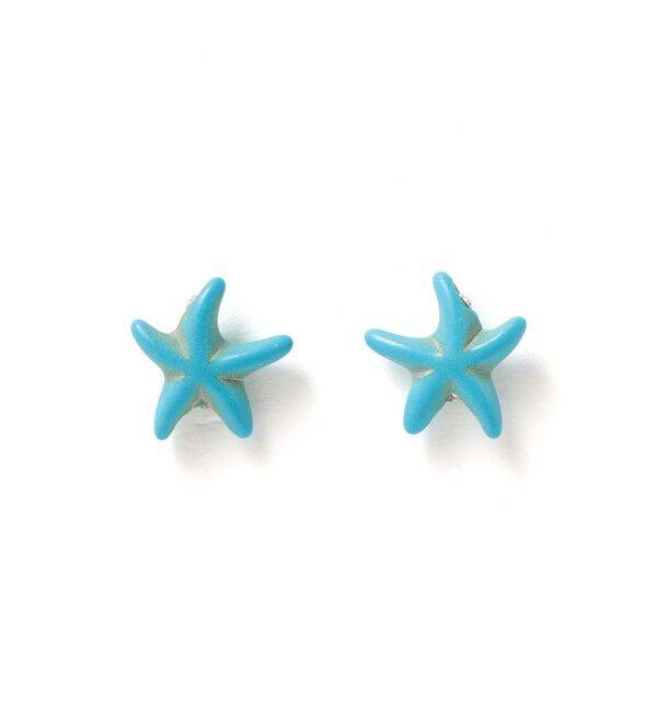 Ray BEAMS 「スターフィッシュ ピアス」|ピアス|Turquoise