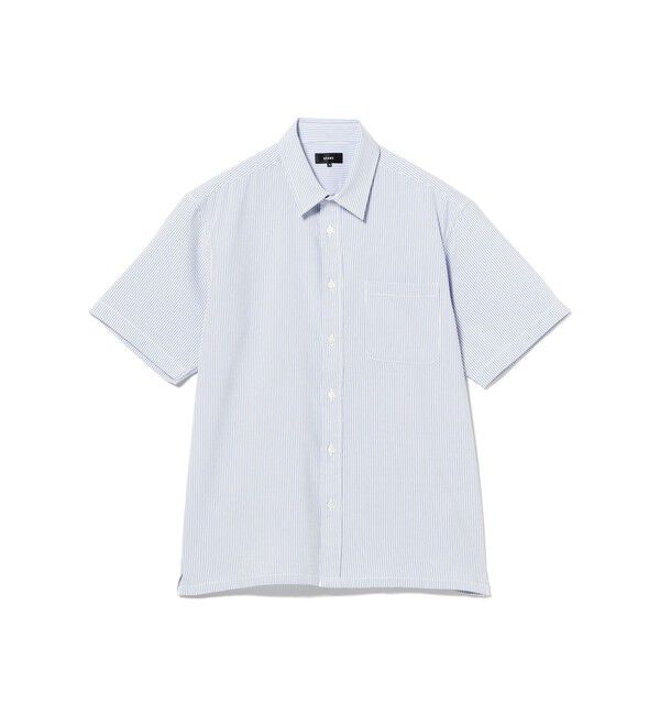 BEAMS「シアサッカー シャツ【リラックスフィット】」|シャツ・ブラウス|
