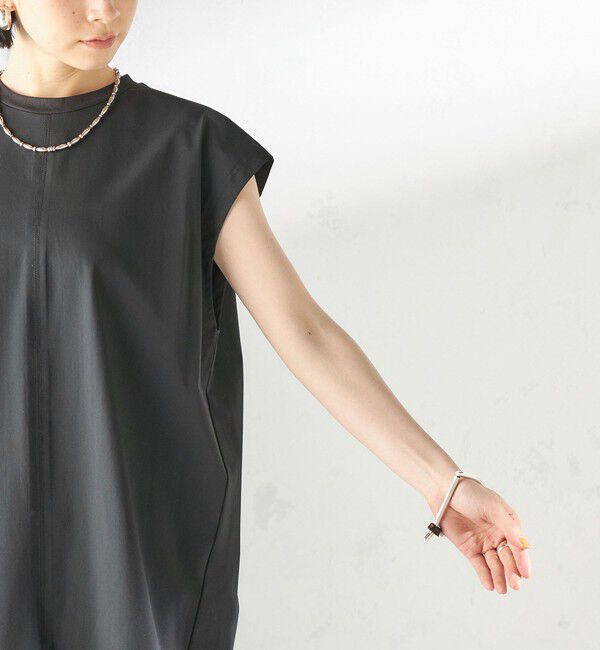 SHIPS for women「《予約》【SHIPS別注】TAION: 〈UVカット/接触冷感/吸水速乾〉バック スリット TEE」|Tシャツ・カットソー|