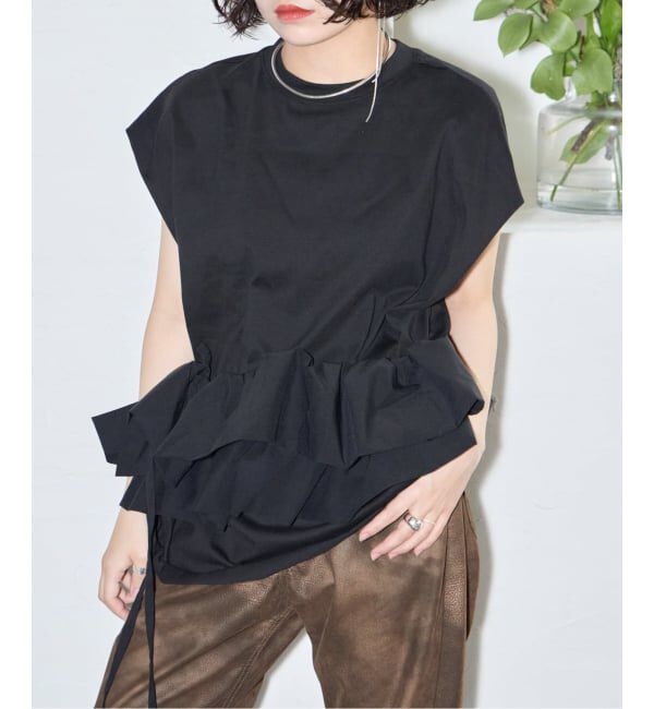  「《予約》RUFFLE Tシャツ」|Tシャツ・カットソー|