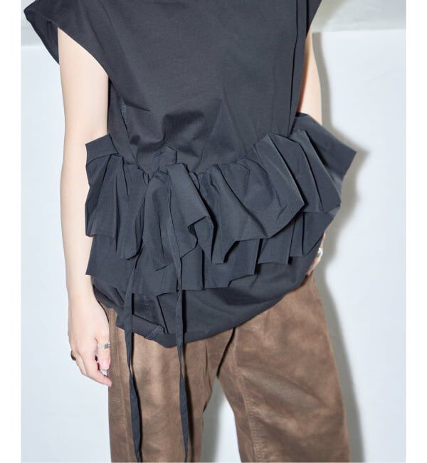  「《予約》RUFFLE Tシャツ」|Tシャツ・カットソー|