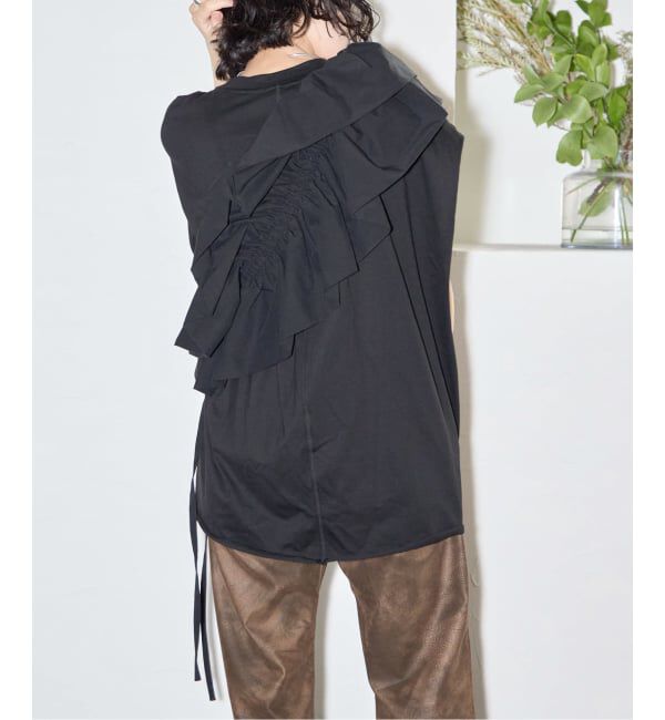  「《予約》RUFFLE Tシャツ」|Tシャツ・カットソー|