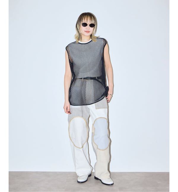 「《予約》COTTON MESH TANK TOP：カットソー」|Tシャツ・カットソー|