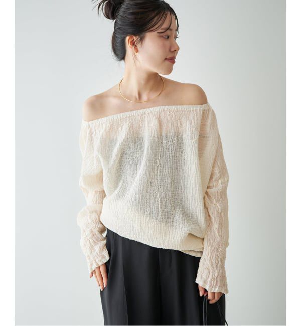 Plage「《追加予約》LES ATELIERS FRANCAIS DE CONFECTION 別注 ELA トップス 2」|シャツ・ブラウス|