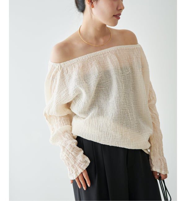Plage「《追加予約》LES ATELIERS FRANCAIS DE CONFECTION 別注 ELA トップス 2」|シャツ・ブラウス|