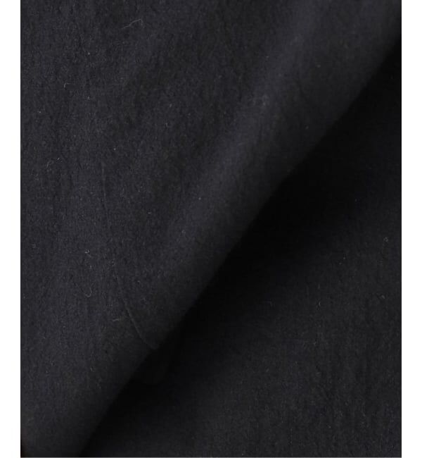 IENA「《一部カラー店舗限定》コットンサブレUネックジャケット」|ノーカラージャケット|