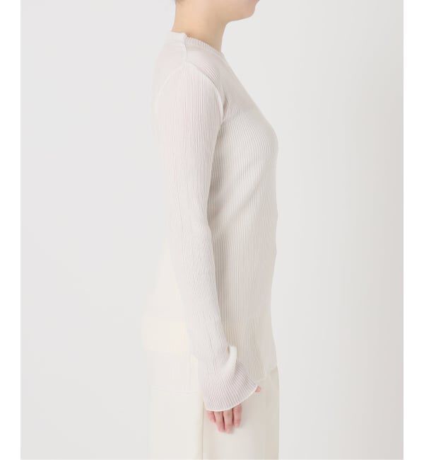 VERMEIL par iena「Raspail ラスパイユ Sheer Tシャツ RB-282」|Tシャツ・カットソー|