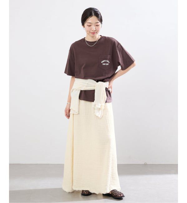 IENA「《予約》LES ATELIERS FRANCAIS DE CONFECTION Jupe Cassia 別注スカート」|スカート|