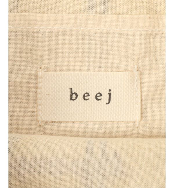 SLOBE IENA「beej / ビージ ストライプファブリックバッグ 26SSPWMIIT-018」|トートバッグ|