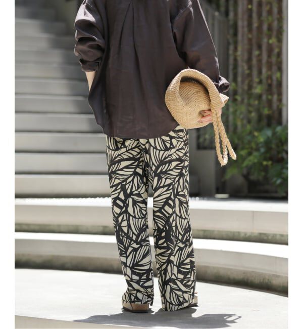 JOURNAL STANDARD relume「《WEB限定追加》リーフプリントイージーパンツ」|その他|