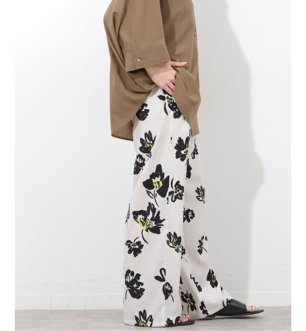JOURNAL STANDARD relume「フラワープリントタックパンツ」|その他|