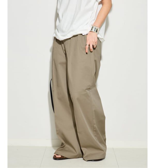 journal standard L'essage「【JANE SMITH*DICKIES*L'ESSAGE】別注 2タックBIGパンツ」|その他|