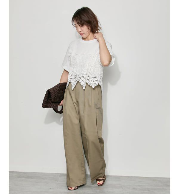 journal standard L'essage「【JANE SMITH*DICKIES*L'ESSAGE】別注 2タックBIGパンツ」|その他|