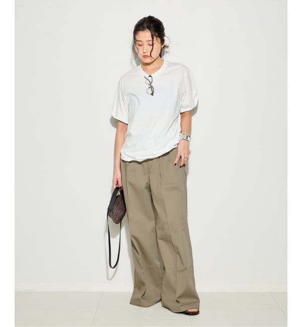 journal standard L'essage「【JANE SMITH*DICKIES*L'ESSAGE】別注 2タックBIGパンツ」|その他|