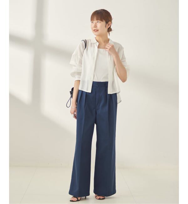 journal standard L'essage「【JANE SMITH*DICKIES*L'ESSAGE】別注 2タックBIGパンツ」|その他|