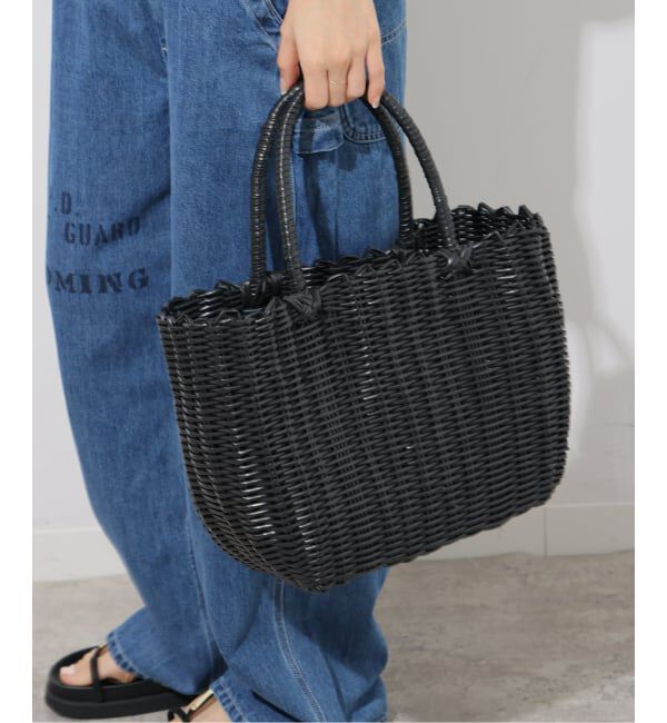 JOURNAL STANDARD relume「【Le voyage en panier/ルヴォヤージュアンパニエ 】PVC Bag：かごバッグ」|かごバッグ|
