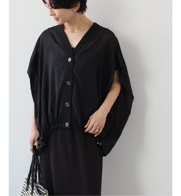 JOURNAL STANDARD relume「《予約》T/R強撚フレンチスリーブブラウス」|シャツ・ブラウス|