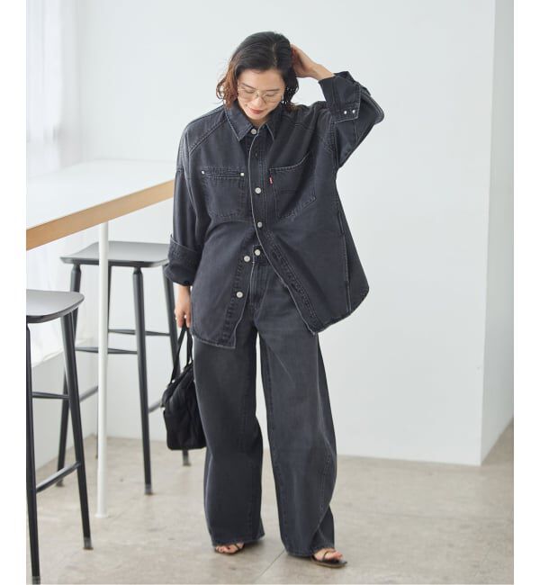 JOURNAL STANDARD「《追加予約 / 新色》別注【LEVI&rsquo;S(R)】for JS SUPER BAGGY BARREL  FULL」|デニム|