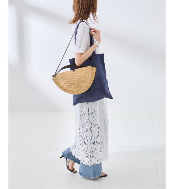journal standard L'essage「《予約》Uhr/ウーア Crush Satin Tote トートバッグ」|トートバッグ|