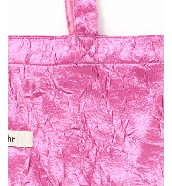 journal standard L'essage「《予約》Uhr/ウーア Crush Satin Tote トートバッグ」|トートバッグ|