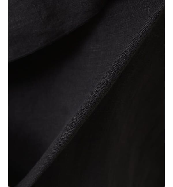 journal standard luxe「《予約》フレンチリネンキャンバス フリルプルブラウス」|シャツ・ブラウス|